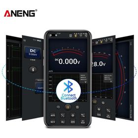 Aneng AN9002 6000 Sayar Profesyonel Ac Dijital RMS Multimetre