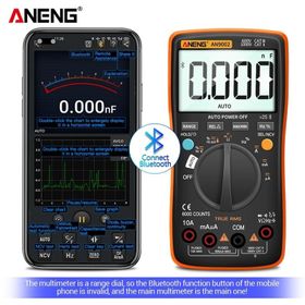 Aneng AN9002 6000 Sayar Profesyonel Ac Dijital RMS Multimetre