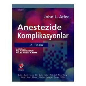 Anestezide Komplikasyonlar - Müslüm Çiçek Mustafa K. Bayar