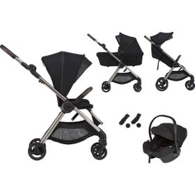 Anex IQ Premium Smart Travel Set Smoky Siyah Bebek Arabası