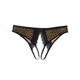 Angel Ağı Açık Leopar Desenli Fantazi Bato Külot