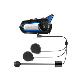 Angel Eye BT31 Kask Için Bluetooth 5.0 Motosiklet Intercom Su Geçirmez Kablosuz Kulaklık