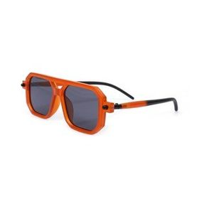 Angel Eyes AE-1013C6 Dikdörtgen Turuncu Çerçeveli Unisex Güneş Gözlüğü