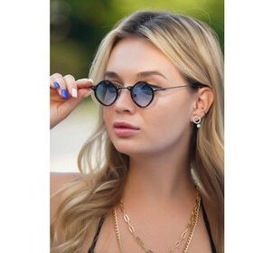 Angel Eyes AE-2164C6 Geometrik Leopar Çerçeveli Unisex Güneş Gözlüğü