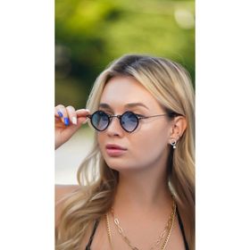 Angel Eyes AE-2164C6 Geometrik Leopar Çerçeveli Unisex Güneş Gözlüğü