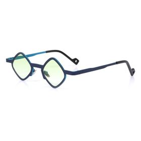 Angel Eyes AE-7033C11 Geometrik Mavi Çerçeveli Unisex Güneş Gözlüğü