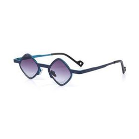 Angel Eyes AE-7033C13 Geometrik Mavi Çerçeveli Unisex Güneş Gözlüğü