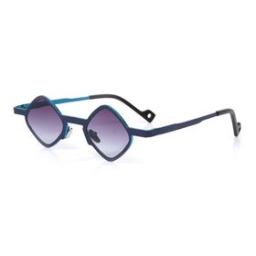 Angel Eyes AE-7033C13 Geometrik Mavi Çerçeveli Unisex Güneş Gözlüğü