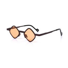 Angel Eyes AE-7033C17 Geometrik Kahverengi Çerçeveli Unisex Güneş Gözlüğü