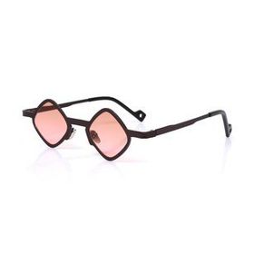 Angel Eyes AE-7033C4 Geometrik Kahverengi Çerçeveli Unisex Güneş Gözlüğü