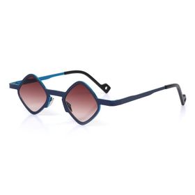 Angel Eyes AE-7033C7 Geometrik Mavi Çerçeveli Unisex Güneş Gözlüğü