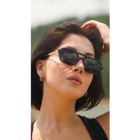 Angel Eyes AE-GM2022C2 Dikdörtgen Siyah Unisex Güneş Gözlüğü