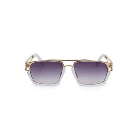 Angel Eyes AE0918C3 Mor Camlı Beyaz-rose Çerçeveli Unisex Güneş Gözlüğü