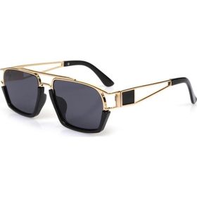 Angel Eyes AE0918C7-1 Siyah Camlı Siyah-gold Çerçeveli Unisex Güneş Gözlüğü