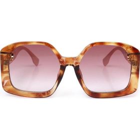 Angel Eyes AE1019C4 Pembe Camlı Desenli Çerçeveli Kadın Güneş Gözlüğü