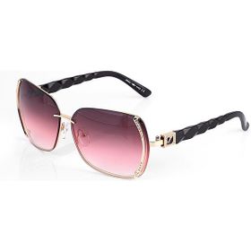 Angel Eyes AE1607NC3B4275 Pembe Taşlı Oval Bronz Çerçeveli Kadın Güneş Gözlüğü