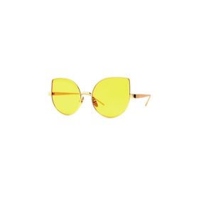 Angel Eyes AE1702C15B2297 Cat Eye Sarı Kadın Güneş Gözlüğü