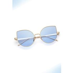 Angel Eyes AE1702C3B2285 Cat Eye Mavi Kadın Güneş Gözlüğü