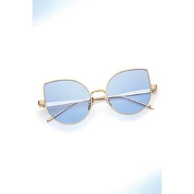 Angel Eyes AE1702C3B2285 Cat Eye Mavi Kadın Güneş Gözlüğü