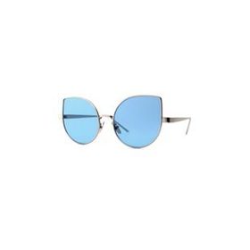 Angel Eyes AE1702C4B2286 Cat Eye Mavi Kadın Güneş Gözlüğü