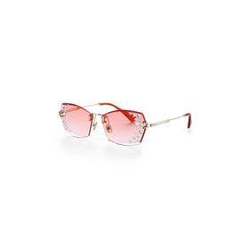 Angel Eyes AE1840C5B3983 Dikdörtgen Pembe Kadın Güneş Gözlüğü