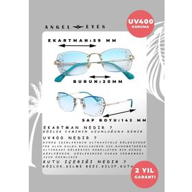 Angel Eyes AE1840C8B3986 Mavi Kadın Gözlüğü