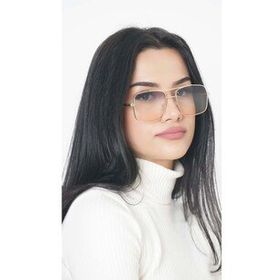 Angel Eyes AE1881YC11B4557 Dikdörtgen Mavi Kadın Güneş Gözlüğü