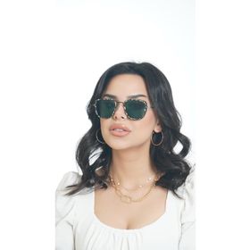 Angel Eyes AE2008C6B4471 Dikdörtgen Kamuflaj Desenli Unisex Güneş Gözlüğü