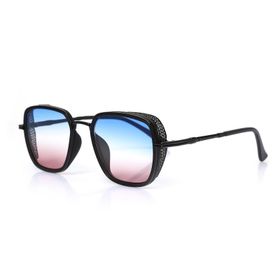 Angel Eyes AE2033C6B4744 Dikdörtgen Siyah Unisex Güneş Gözlüğü