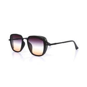 Angel Eyes AE2033C7B4744 Dikdörtgen Siyah Unisex Güneş Gözlüğü