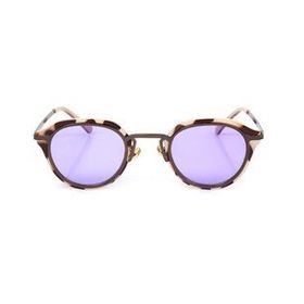 Angel Eyes AE20495120143C57 Oval Mor Kemik Çerçeve Unisex Güneş Gözlüğü