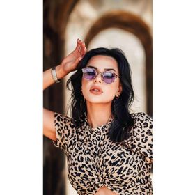 Angel Eyes AE20495120143C57 Oval Mor Kemik Çerçeve Unisex Güneş Gözlüğü