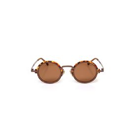 Angel Eyes Ae2104c14 Yuvarlak Çerçeveli Kahverengi Unisex Güneş Gözlüğü