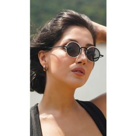 Angel Eyes Ae2104c3 Yuvarlak Siyah Çerçeceli Unisex Güneş Gözlüğü