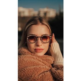 Angel Eyes Ae2105c10 Dikdörtgen Krem Çerçeceli Unisex Güneş Gözlüğü