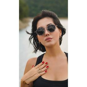 Angel Eyes AE2109C9 Yuvarlak Kamuflaj Çerçeceli Unisex Güneş Gözlüğü