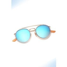 Angel Eyes AE3647NC10B3336 Oval Mavi Unisex Güneş Gözlüğü