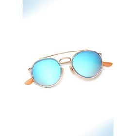 Angel Eyes AE3647NC10B3336 Oval Mavi Unisex Güneş Gözlüğü