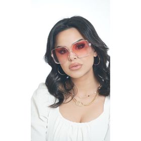 Angel Eyes AEU-1932C6 Dikdörtgen Şeffaf Çerçeveli Unisex Güneş Gözlüğü