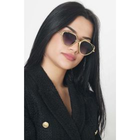 Angel Eyes B4936 Gold Geometrik Çerçeve Unisex Güneş Gözlüğü