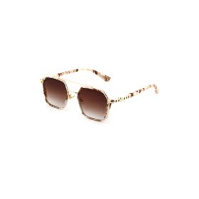Angel Eyes C19 AE0039 Kahverengi Camlı Krem Çerçeveli Kadın Güneş Gözlüğü