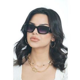Angel Eyes PR-8801C2 Dikdörtgen Siyah Çerçeveli Unisex Güneş Gözlüğü