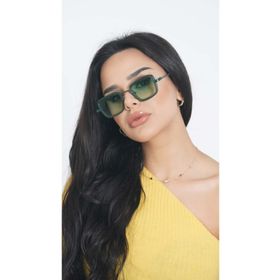 Angel Eyes YW-2023D Yeşil Dikdörtgen Unisex Güneş Gözlüğü