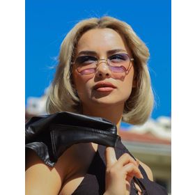 Angel Eyes YW-8056K Geometrik Gold Çerçeve Unisex Güneş Gözlüğü