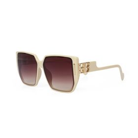 Angel Eyes YW-8366C5 Dikdörtgen Krem Çerçeveli Unisex Güneş Gözlüğü