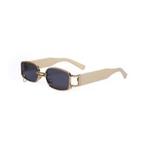 Angel Eyes YW8032B-C Dikdörtgen Krem Unisex Güneş Gözlüğü