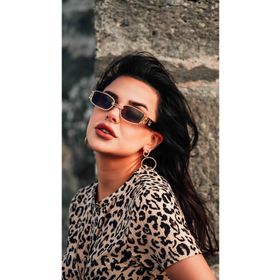 Angel Eyes YW8032LH-D Dikdörtgen Leopar Halkalı Unisex Güneş Gözlüğü
