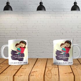 Angel Of Life Anneler Günü 6 Kişiye Özel Baskılı Yeni Tasarım Kupa Bardak