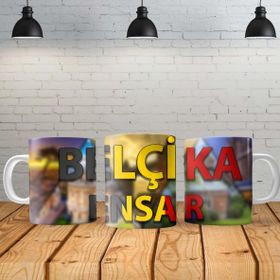 Angel Of Life Belçika Kişiye Özel Baskılı Yeni Tasarım Kupa Bardak