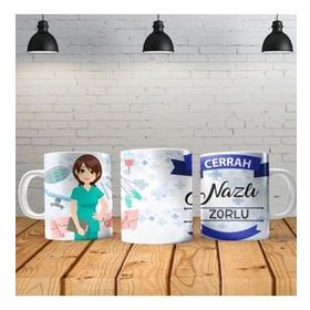 Angel Of Life Cerrah Kadın Kişiye Özel Baskılı Yeni Tasarım Sihirli Kupa Bardak